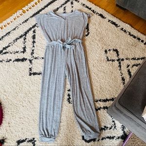 Soft Spun Knit Jumpsuit
